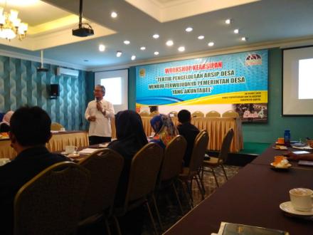 Workshop Kearsipan Dispusip Kab. Bantul 2019